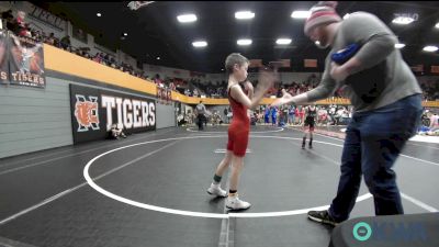 58 lbs Rr Rnd 1 - Newt Peck, Hinton Takedown Club vs Pike Sisco, Redskins Wrestling Club