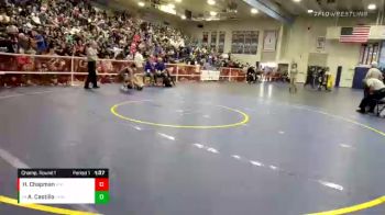 131 lbs Champ. Round 1 - Alyssa Castillo, Jw North vs Hailey Chapman, Rim Of The World