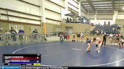125 lbs Champ. Round 1 - Valery Ethington, Utah vs Teani Medeiros-Maielua, Hawaii