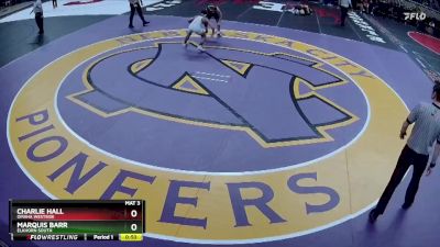 Cons. Round 1 - Charlie Hall, Omaha Westside vs Marquis Barr, Elkhorn South