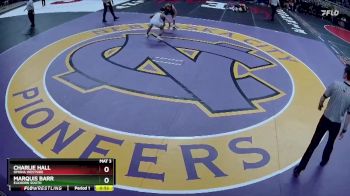 Cons. Round 1 - Charlie Hall, Omaha Westside vs Marquis Barr, Elkhorn South