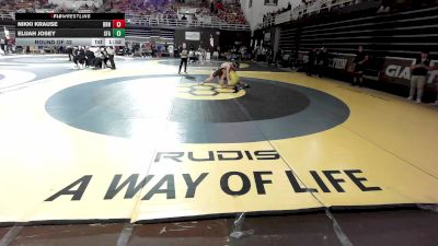 190 lbs Round Of 32 - Nikki Krause, Brunswick School vs Elijah Josey, Saint Frances Academy