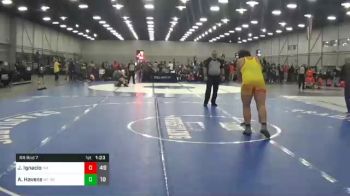 230 lbs Prelims - Jaylen Ignacio, New Mexico vs Adrian Havens, Whitted Trained Red