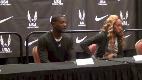 Justin Gatlin on college atheletes making US team