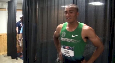 Ashton Eaton Little Knee Problems but NO worries after Day 1