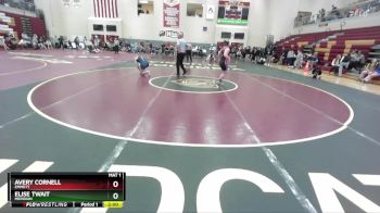 152 lbs Champ. Round 3 - Elise Twait, Meridian vs Avery Cornell, Emmett