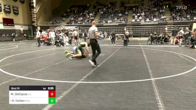 197 lbs Round Of 16 - Maxx DeCapua, LIU vs Remy Cotton, Michigan State