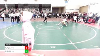 133-A lbs Quarterfinal - Andre RUIZ, Red Nose Wrestling School vs Chris Gural, Frost Gang