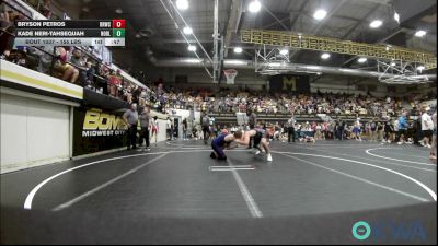 155 lbs Consi Of 4 - Bryson Petros, Red Ryder Wrestling Club vs Kade Neri-Tahsequah, Noble Takedown Club