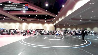 126 lbs Semis - Jordan Manyette, Pennsylvania vs Mateo Gallegos, Pennsylvania