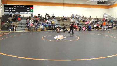 90 lbs Round 4 - Treyton Pump, Big Game Wrestling Club vs Aram Banes, Hawkeye Wrestling Academy