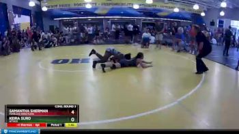 123 lbs Cons. Round 3 - Samantha Sherman, Fearless Wrestling vs Keira Suro, Attack