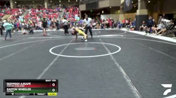 100 lbs Quarterfinal - Niaymiah Ajisafe, Team Of Hard Knox vs Easton Wheeler, Victory