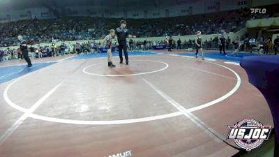 70 lbs Quarterfinal - Beckett Boyd, Cashion Youth Wrestling vs Collin Yocham, Coweta Tiger Wrestling