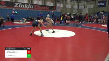 152 lbs Quarterfinal - Jacob Salcedo, Northview vs Logan Ladd, Turlock