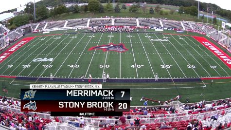 Replay: Merrimack vs Stony Brook | Sep 27 @ 3 PM