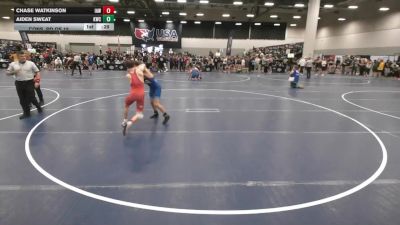 120 lbs Cons. Rd Of 16 - Aiden Sweat, Kalispell Wrestling Club vs Chase Watkinson, Immortal Athletics WC