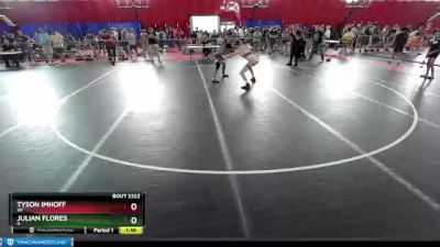 152 lbs Cons. Round 3 - Tyson Imhoff, WI vs Julian Flores, IL