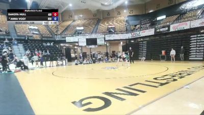 138 lbs Cons. Semi - Dakota Hull, Adams State vs Anna Vogt, Oklahoma City University