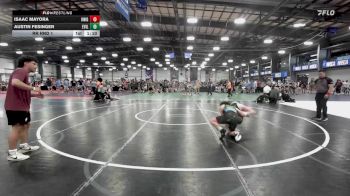 132 lbs Rr Rnd 1 - Isaac Mayora, Knights Wrestling Club-Red vs Austin Fesinger, Evil Empire Red