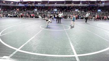 66 lbs 3rd Place - Jack Leonard, Open Mats vs Garrett Raley, Florida National Team