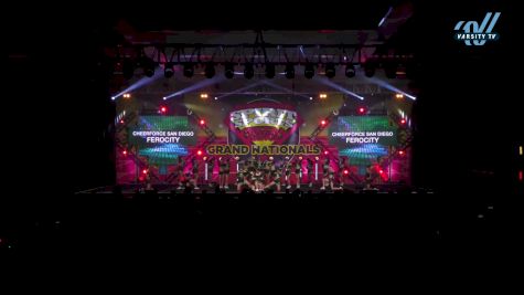 CheerForce San Diego - Ferocity [2023 L2 Senior - Medium] 2023 Spirit Sports Palm Springs Grand Nationals