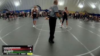140 lbs Round 1 (8 Team) - Lucas Remendowski, Killer Elite vs Gus Legato, Warrior RTC