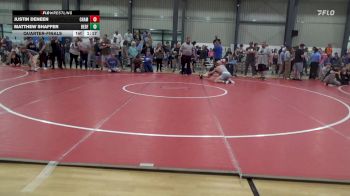 152 lbs Quarterfinal - Justin Deneen, Chambersburg vs Matthew Shaffer, Bedford