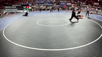 G 114 lbs Cons. Semi - Jacelyn Vaughan, Lafayette Girls vs Makayla White, Pearl River Girls