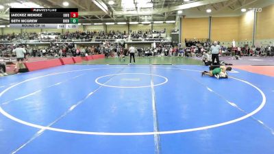 144 lbs Round Of 16 - Jaeckez Mendez, East Hartford vs Seth McGrew, Bishop Hendricken