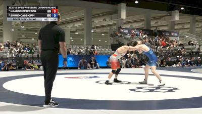 74 kg Semis - Haakon Peterson, Askren Wrestling Academy vs Bruno Cassioppi, Hononegah Wrestling Club