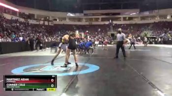 5A 160 lbs Cons. Round 3 - Martinez Aidan, Eldorado vs Conner Cole, Volcano Vista