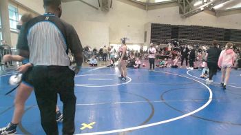 160 lbs Rr Rnd 1 - Lylah Rodriguez, NewWhale Pink - Girls vs Natile Hettes, Lady Assassins - Girls