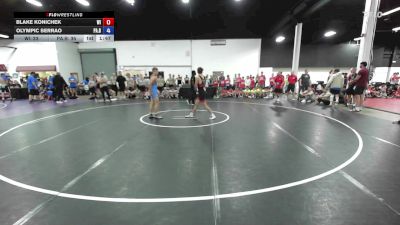 140 lbs Blake Konichek, Wisconsin vs Olympic Serrao, Pennsylvania Blue