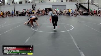 120 lbs Round 1 (8 Team) - Dominic Spennato, Rebellion vs Gio Gutierrez, Validus WC Gold