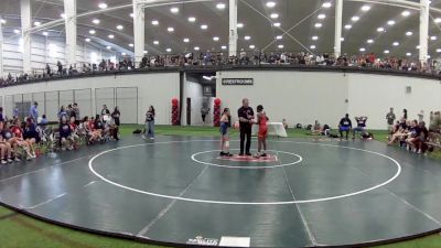 90 lbs Mckenzie Huling, Oklahoma vs Bella Fernandez, Texas