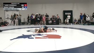 130 lbs Cons. Rd Of 16 - Avery Fitzgerald, Ranger 47 Wrestling Club vs Marley Nelson, Surfside X Wrestling