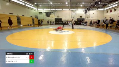 285E lbs Rr Rnd 2 - Aiden Compton, Cornell vs Connor White, Sacred Heart