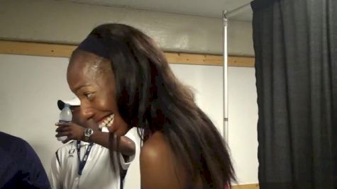 Bridgetta Barrett can jump over LeBron James