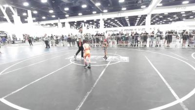 46 lbs Rr Rnd 1 - Hailey Howard, Gold Rush Wr Ac vs Alina Martinez, Kingdom WC