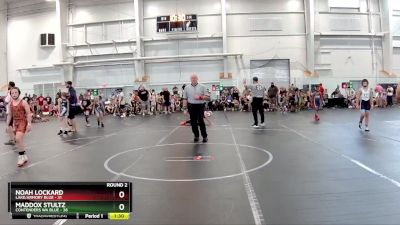 100 lbs Round 2 (6 Team) - Maddox Stultz, Contenders WA Blue vs Noah Lockard, Lake/Armory Blue