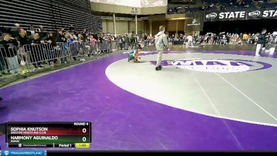 116-125 lbs Round 4 - Sophia Knutson, Shelton Wrestling Club vs Harmony Aguinaldo, NWWC