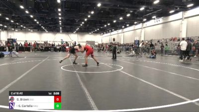 149 lbs C Of 16 #2 - Gavin Brown, Ohio State vs Samuel Cartella, Northwestern