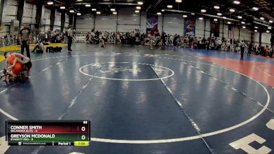 88 lbs Rd# 1 9:00am Friday - Conner Smith, Oklahoma Elite vs Greyson McDonald, Dynasty RED