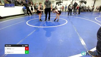 85 lbs Semifinal - Korbyn Johnson, Hilldale Youth Wrestling Club vs Elias Ellison, Vinita Kids Wrestling