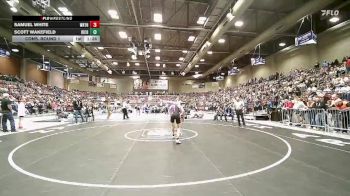 1A 120 lbs Cons. Round 1 - Samuel White, Wayne vs Scott Wakefield, Rich