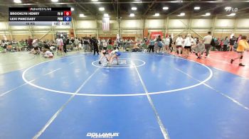 45 kg Rr Rnd 3 - Brooklyn Henry, PA West - GHSE vs Lexi Pancoast, Primus WC - GHSE