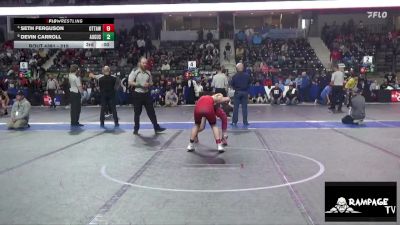 110 lbs 1st Place Match - Jack Pike, Clearwater vs Cole Flower, Plainville Kids