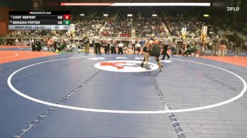 3A-157 lbs Cons. Round 2 - Benaiah Potter, Cody vs Cody Seifert, Powell