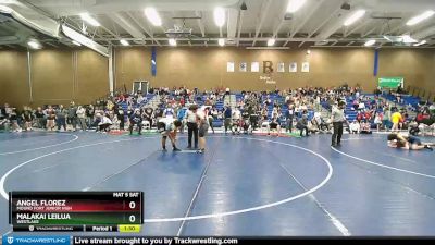 285 lbs Semifinal - Angel Florez, Mound Fort Junior High vs Malakai Leilua, Westlake